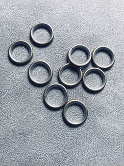 Кольца для карнизов матовое золото