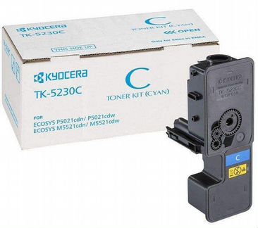 Картридж TK-5230C для Kyocera M5021/5026/5521/5526