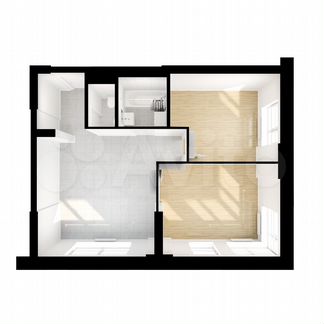 2-к апартаменты, 52.3 м², 17/28 эт.