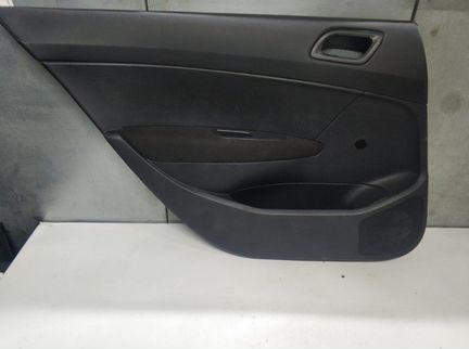 Обшивка двери задняя левая Peugeot 408 1.6 2012