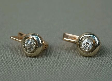 Серьги с бриллиантами