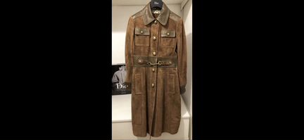 Замшевое пальто Gucci оригинал