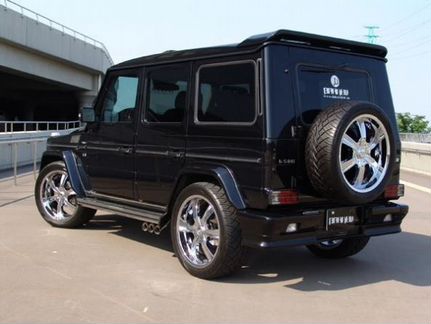 Спойлер задний Mercedes G Klasse W463