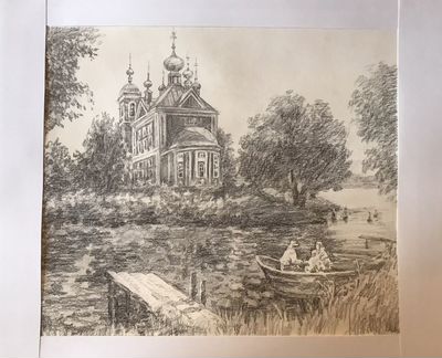 Картина «Место души Переславля»