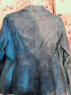 Куртка женская, кожаная, xxxl