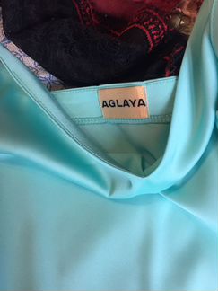 Платье Aglaya цвет лагуна