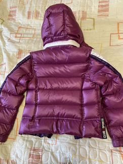 Куртка пуховик (140) двусторонний