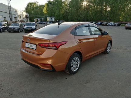 Hyundai Solaris 1.6 МТ, 2018, 46 000 км