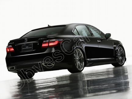 Спойлер и козырек Wald Lexus LS460