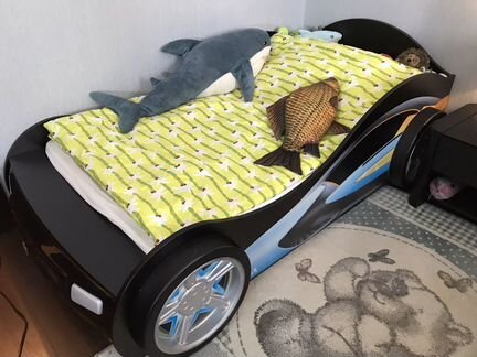 Детская кровать машина бу