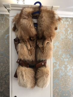 Жилет из лисицы