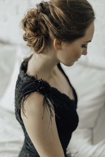 Вечернее платье.Черное платье.Выпускное платье
