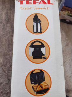 Сэндвич-тостер Tefal pocket sandwich 3000