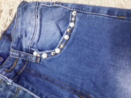 Джинсы на девочку 140-145 рост