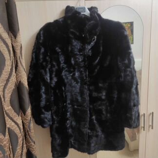 Шуба норковая поперечка 46-48