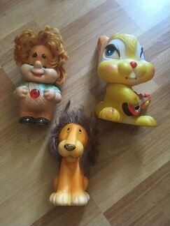Игрушки резиновые