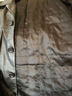 Куртка - пиджак (бушлат) кожанный