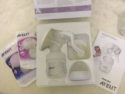 Молокоотсос, подогреватель Philips Avent, крем пур