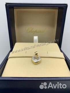 Кулон Подвеска chopard Сердце с бриллиантами