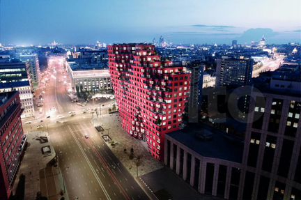2-к апартаменты, 75.5 м², 6/19 эт.