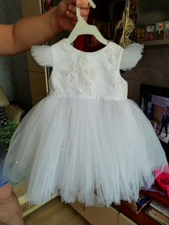Нарядное платье для девочки 1-2 года