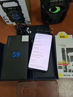 Samsung Galaxy S9 64Gb/Ростест/Идеал/Комплект