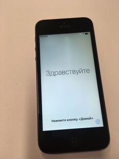 iPhone 5 black 64 Gb Ростест, А1429