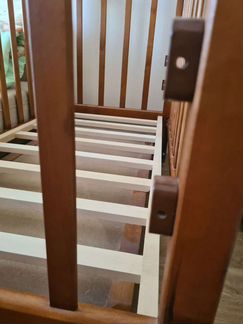 Кровать с ящиком и маятником, матрасик, комод с пе