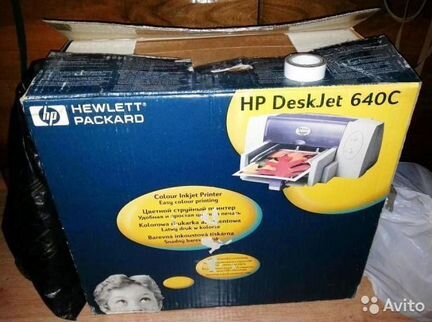Принтер HP DeskJet 640C