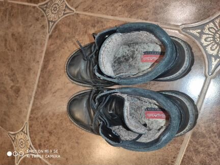 Ботинки зимние натуральная кожа