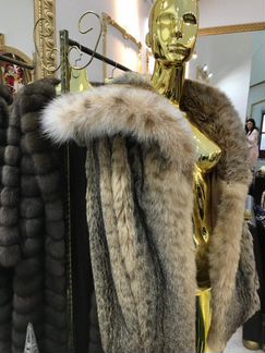 Шуба из рысевидной кошки (Новая)