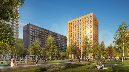 3-к квартира, 87.6 м², 16/17 эт.