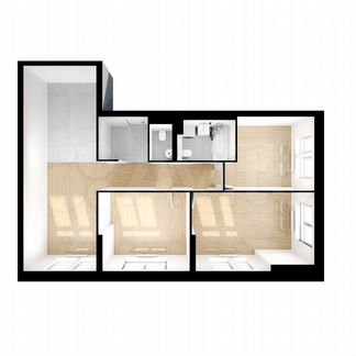 3-к квартира, 80.6 м², 24/32 эт.