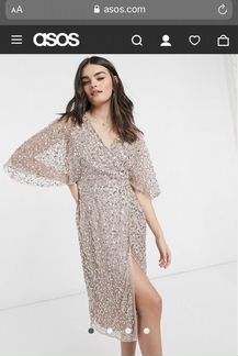 Праздничное платье ASOS xs-s