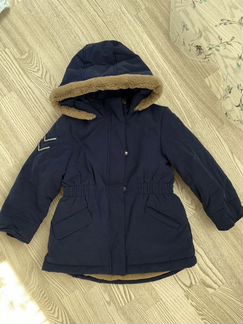 Парка с мягким плюшевым утеплителем внутри