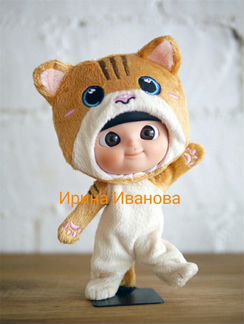 Кукла в костюмчике кота Jimusuhutu,Mui-chan, Ixdol
