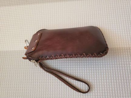 Кожаная Сумка-чехол