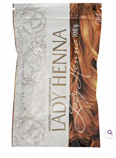 Хна для волос натуральная lady henna