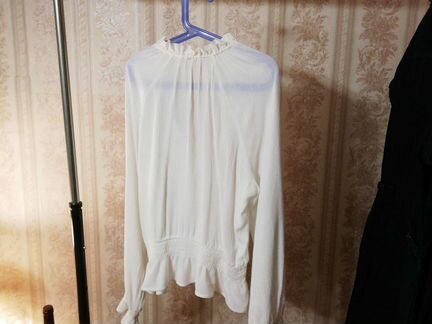 Блузка h&m с рюшами