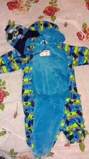 Комбенизон +шапочка 80 демисезон