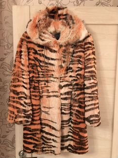 Детская Шуба из натурального кролика