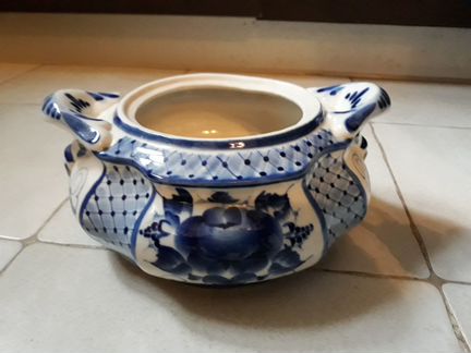 Ваза Гжель. Hand Made