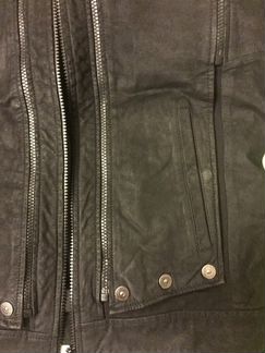 Куртка кожаная новая мужская Jack and Jones