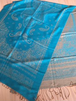 Палантин.Кашемир и шёлк.Сингапур