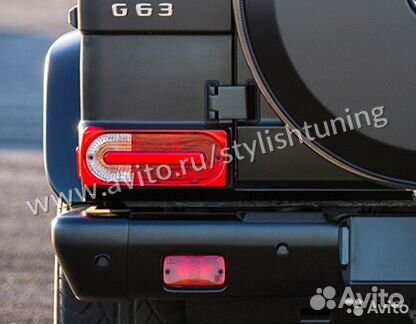 Фонари рестайлинг Mercedes Гелендваген