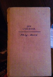 Книга Jan und Jutta нем.яз