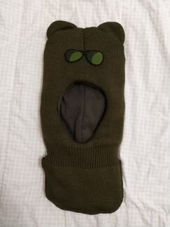 Шапка шлем на 6-7 лет новая цвет хакки