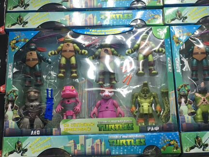 Черепашка-ниндзя 8 персонажей