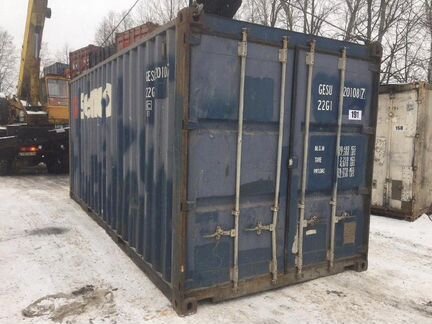 Морской контейнер 20 фут бу в Москве