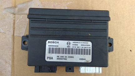 Эбу датчиков парковки 6590EY Citroen C4 Picasso